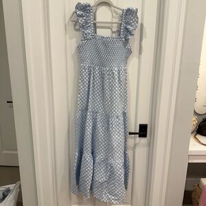 SAIL TO SABLE Blue and White  Dress